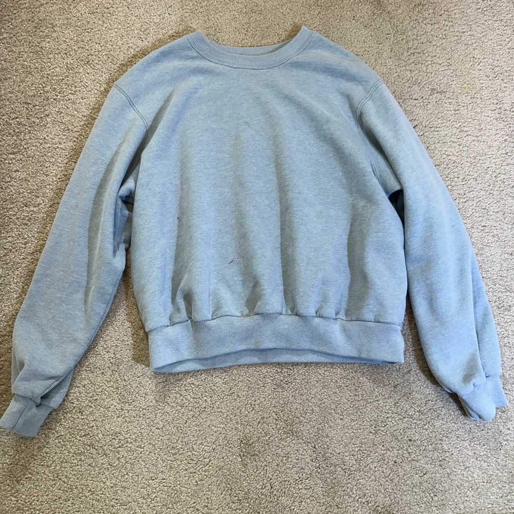 Hollister Teal Crewneck